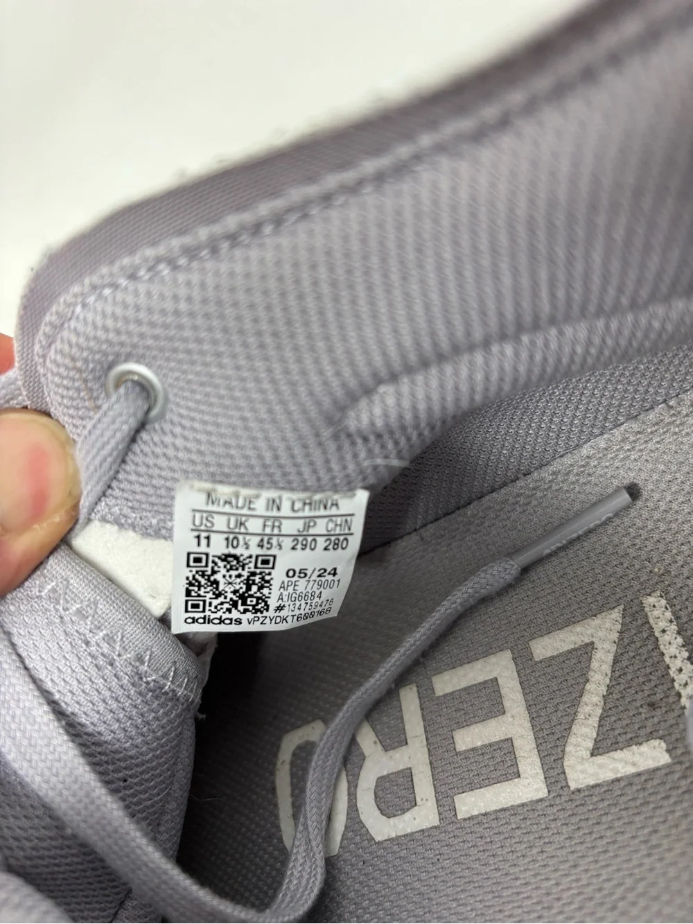 adidas Adizero Select 2.0 Cloud White/Glory Grey Men's Lace Up Low Top IG6684